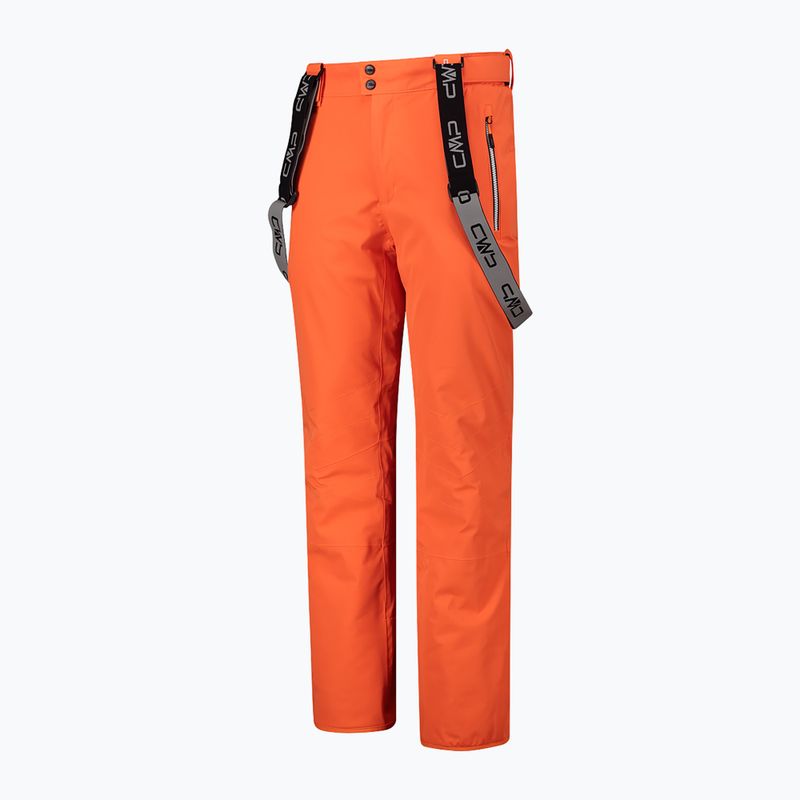 Spodnie narciarskie męskie CMP 3W04467 fanta fluo 9