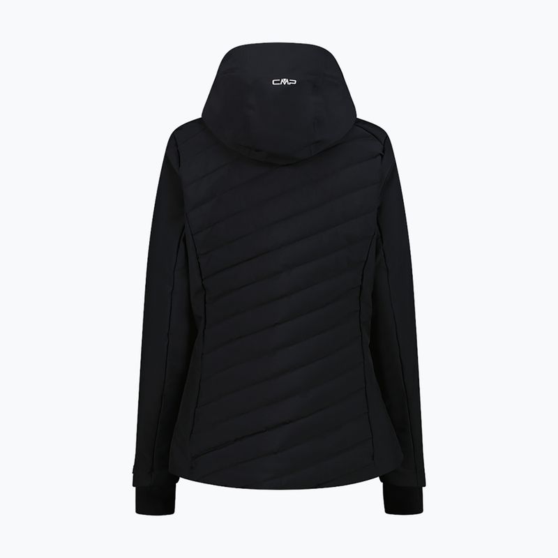Kurtka narciarska damska CMP 35W0166 Zip Hood nero 2