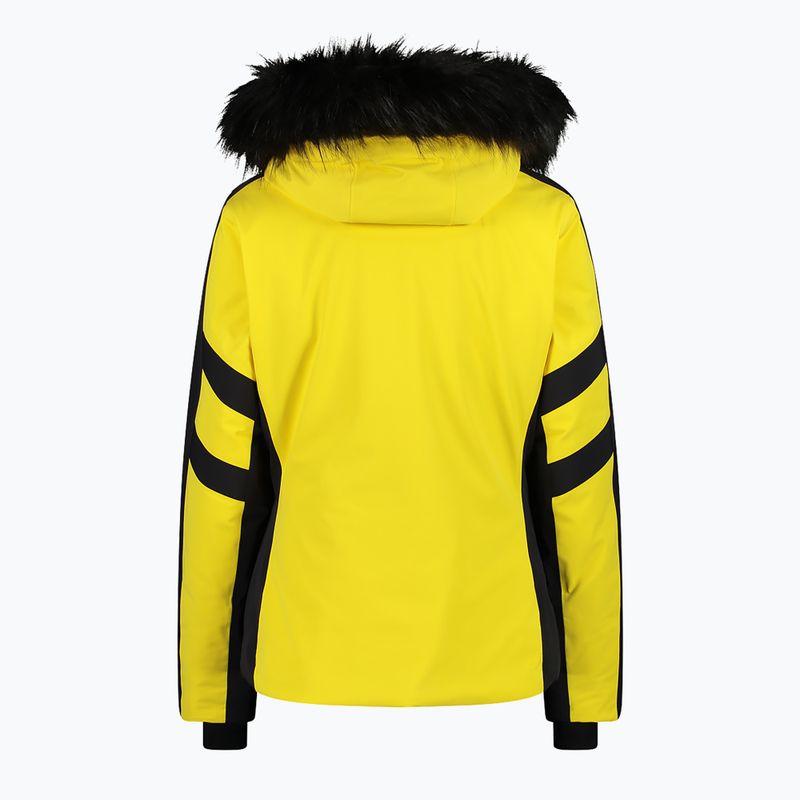 Kurtka narciarska damska CMP 35W0246 Zip Hood Synthetic Fur winter sun 9