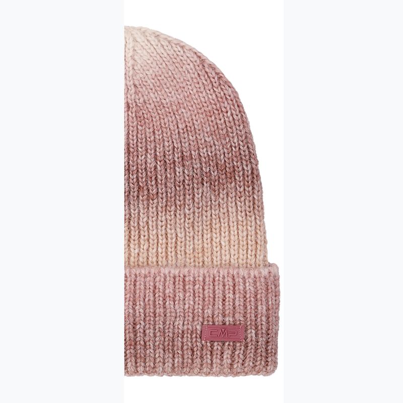 Czapka zimowa damska CMP 5505813 Knitted peony/bianco gesso 3