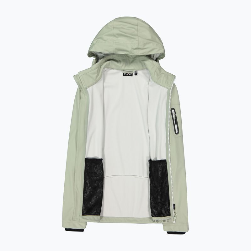 Kurtka softshell damska CMP 39A5016 Zip Hood pistacchio 3