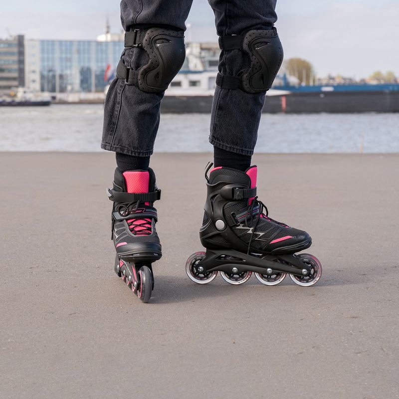 Rolki damskie Bladerunner by Rollerblade Advantage Pro XT black/pink 8
