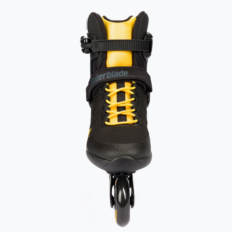 Rolki męskie Rollerblade Spark 80 black/saffron yellow 4