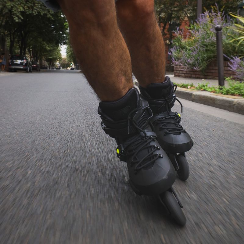 Rolki męskie Rollerblade Twister XT black/lime 9