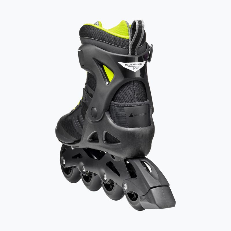 Rolki męskie Rollerblade Macroblade 84 BOA black/lime 11
