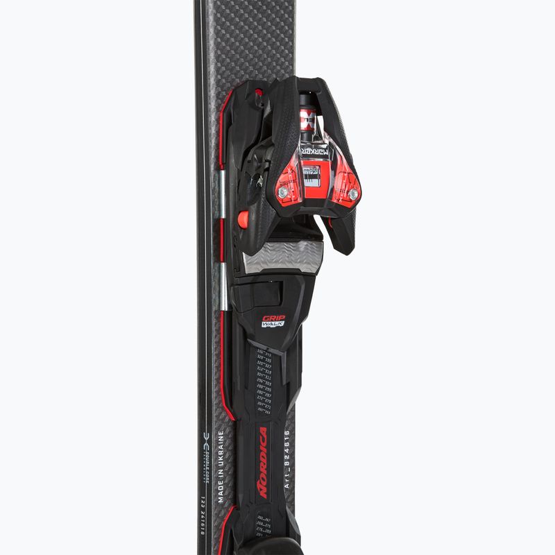 Narty zjazdowe Nordica Spitfire DC 74 Pro FDT + wiązania Xcell 12 FDT grey/red 4