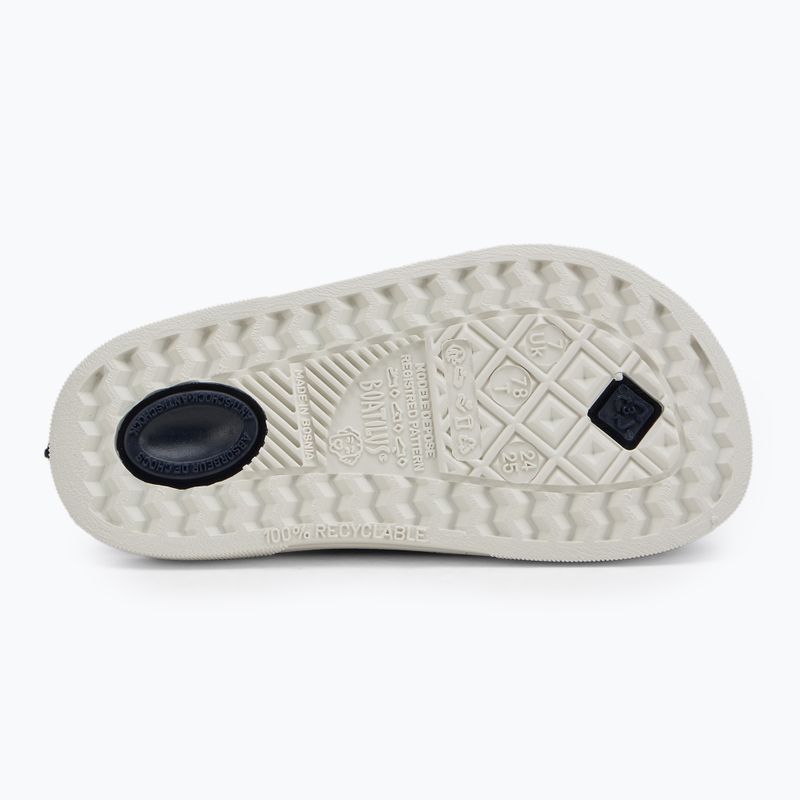 Sandały dziecięce BOATILUS Cloggy cobalt/white 4