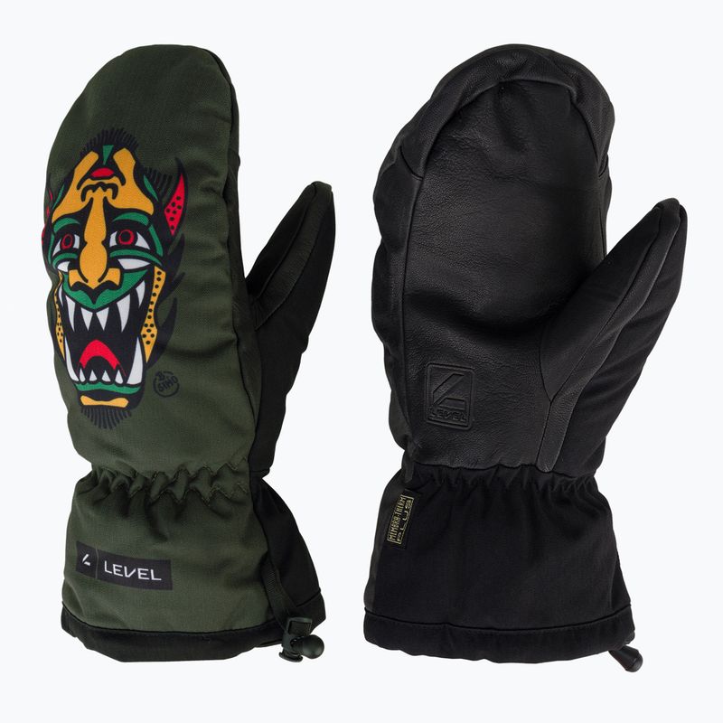 Rękawice snowboardowe Level Soul Mitt forest