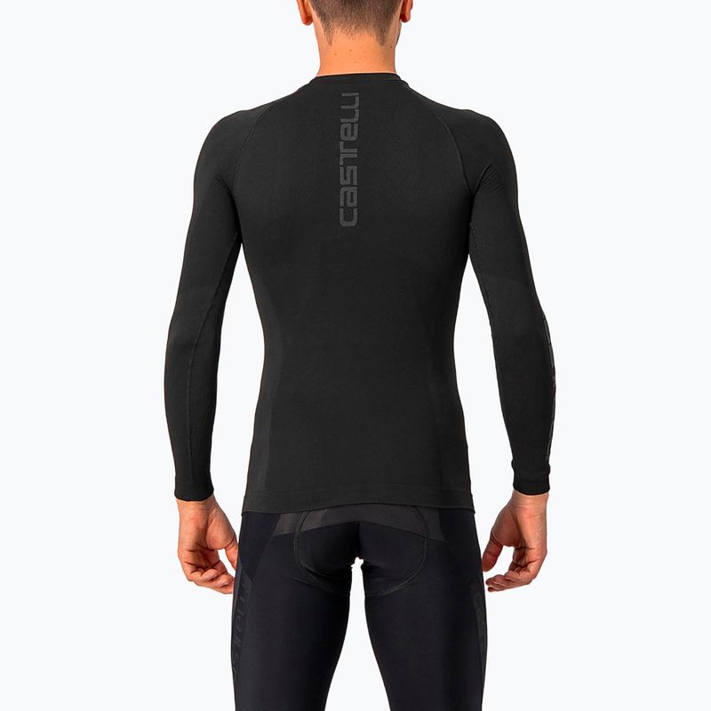 Longsleeve rowerowy męski Castelli Core Seamless Base Layer black 2