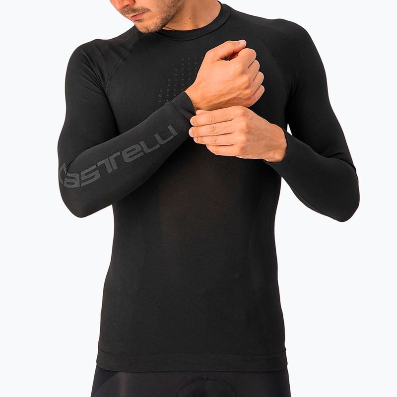 Longsleeve rowerowy męski Castelli Core Seamless Base Layer black 3