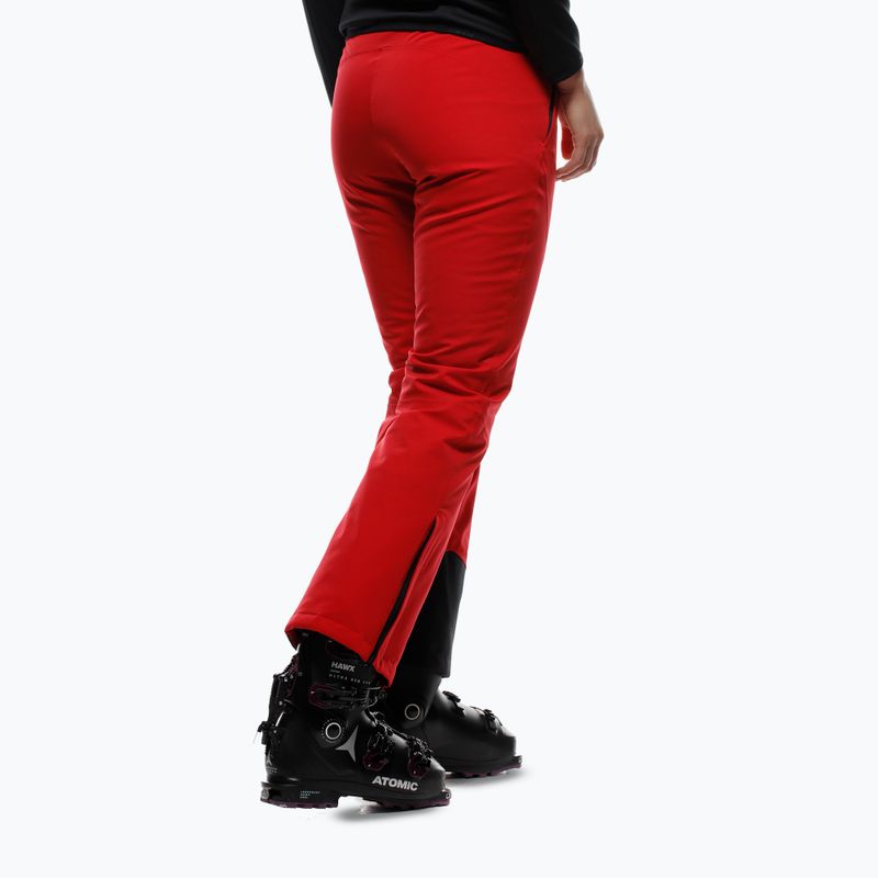 Spodnie narciarskie damskie Dainese Opra Aerosense-Dry racing red 3