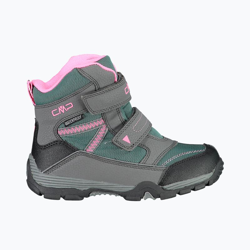 Śniegowce dziecięce CMP Pyry Snowboots Wp graffite/acqua 7