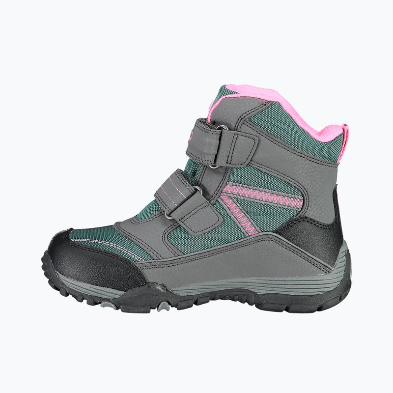 Śniegowce dziecięce CMP Pyry Snowboots Wp graffite/acqua 8