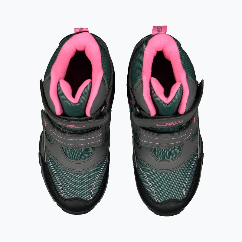 Śniegowce dziecięce CMP Pyry Snowboots Wp graffite/acqua 10
