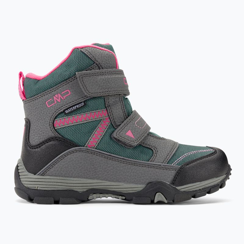 Śniegowce dziecięce CMP Pyry Snowboots Wp graffite/acqua 2