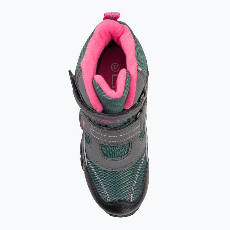 Śniegowce dziecięce CMP Pyry Snowboots Wp graffite/acqua 6