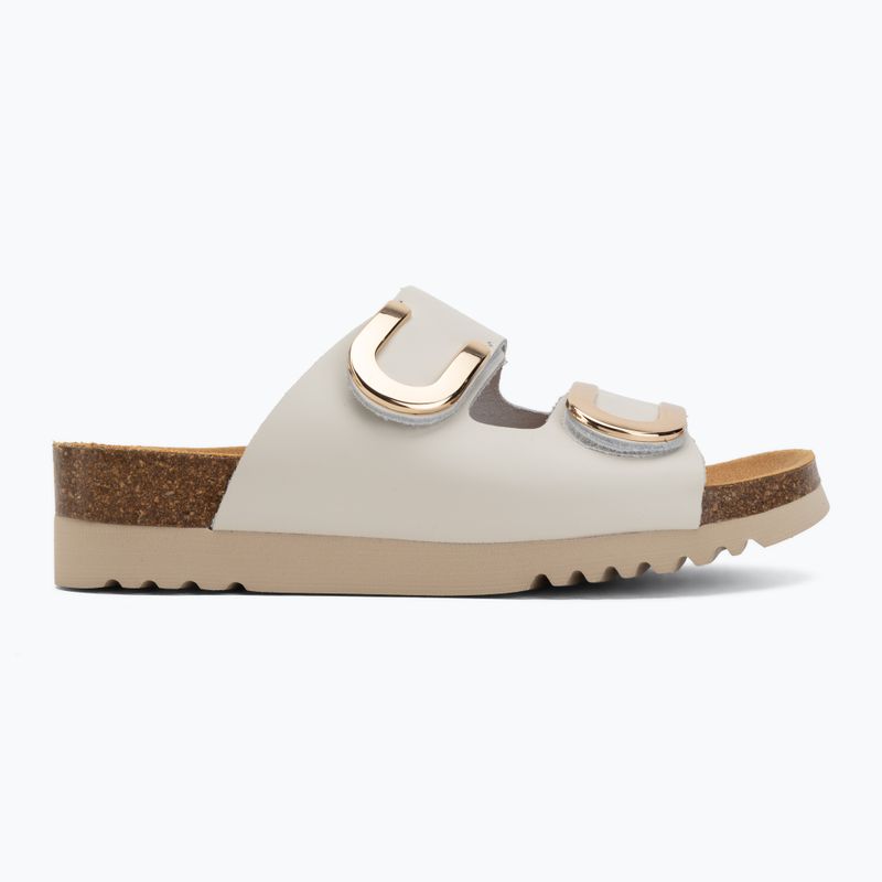 Klapki damskie Scholl Montery 2 Straps Ad Med off white 2