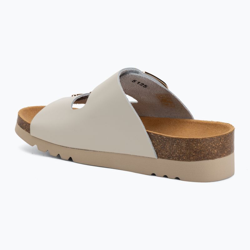 Klapki damskie Scholl Montery 2 Straps Ad Med off white 3