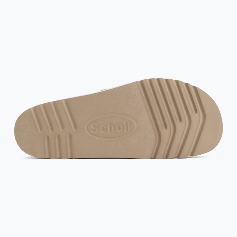 Klapki damskie Scholl Montery 2 Straps Ad Med off white 4