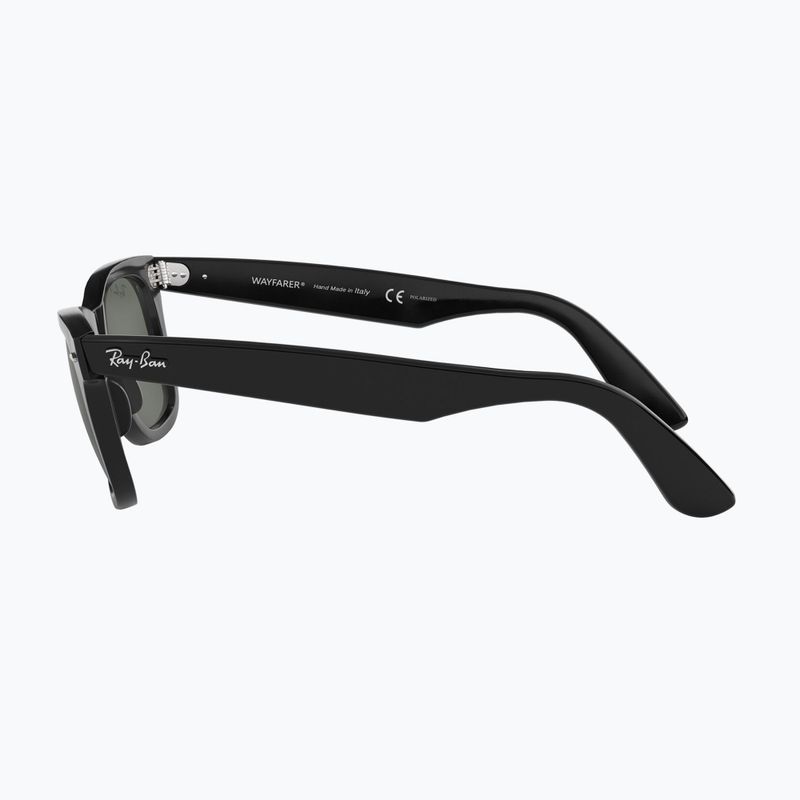Okulary przeciwsłoneczne Ray-Ban Wayfarer Classic black/green polarized 7