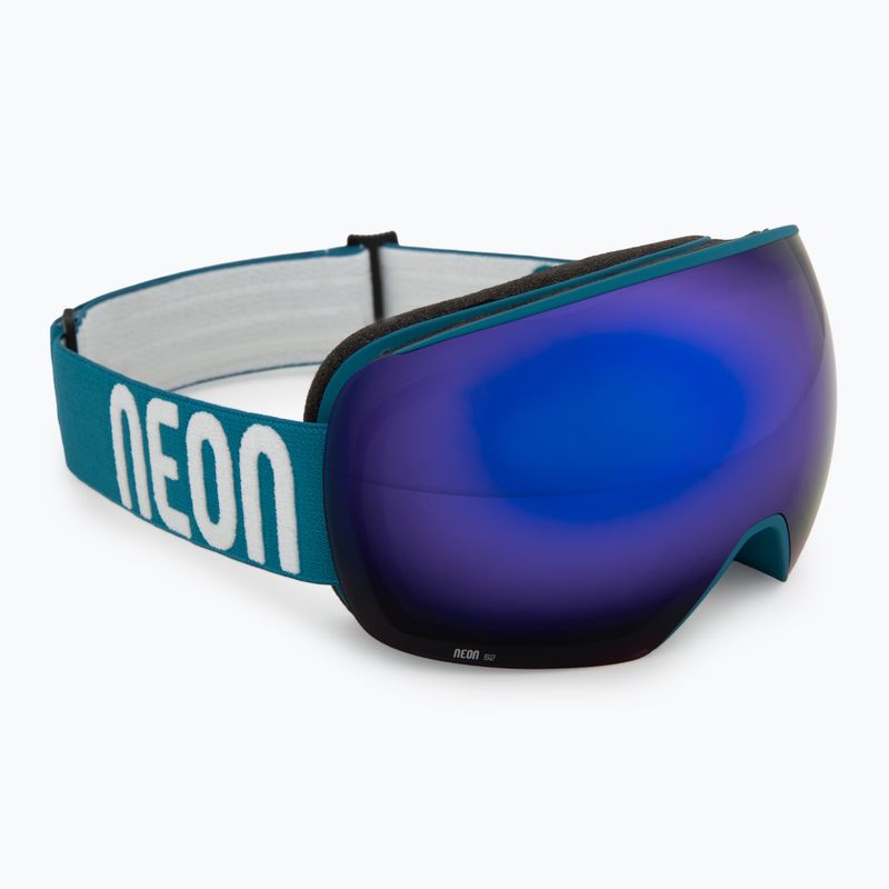 Gogle narciarskie Neon Beam petroleum/mirror blue
