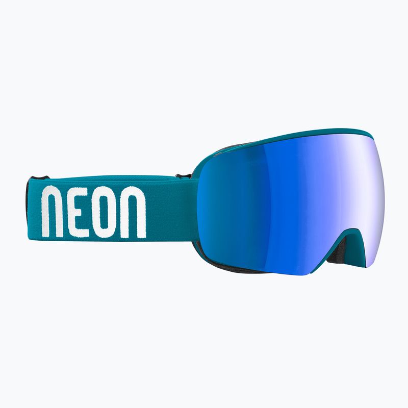 Gogle narciarskie Neon Beam petroleum/mirror blue 5