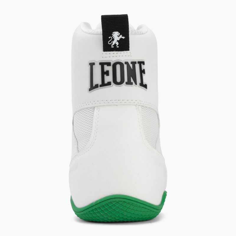 Buty bokserskie LEONE 1947 Premium black/lime/blue/white 6