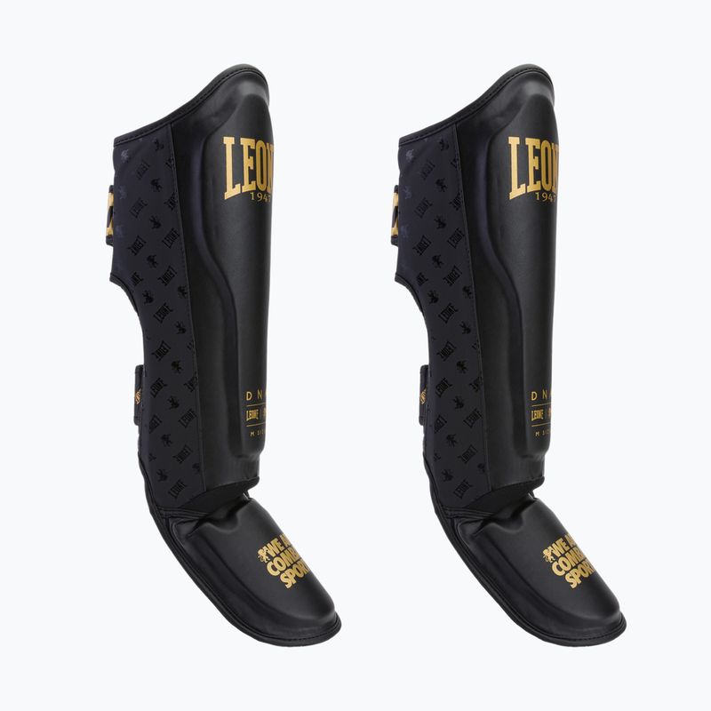 Ochraniacze piszczeli i stóp LEONE 1947 Shin Guards Dna black