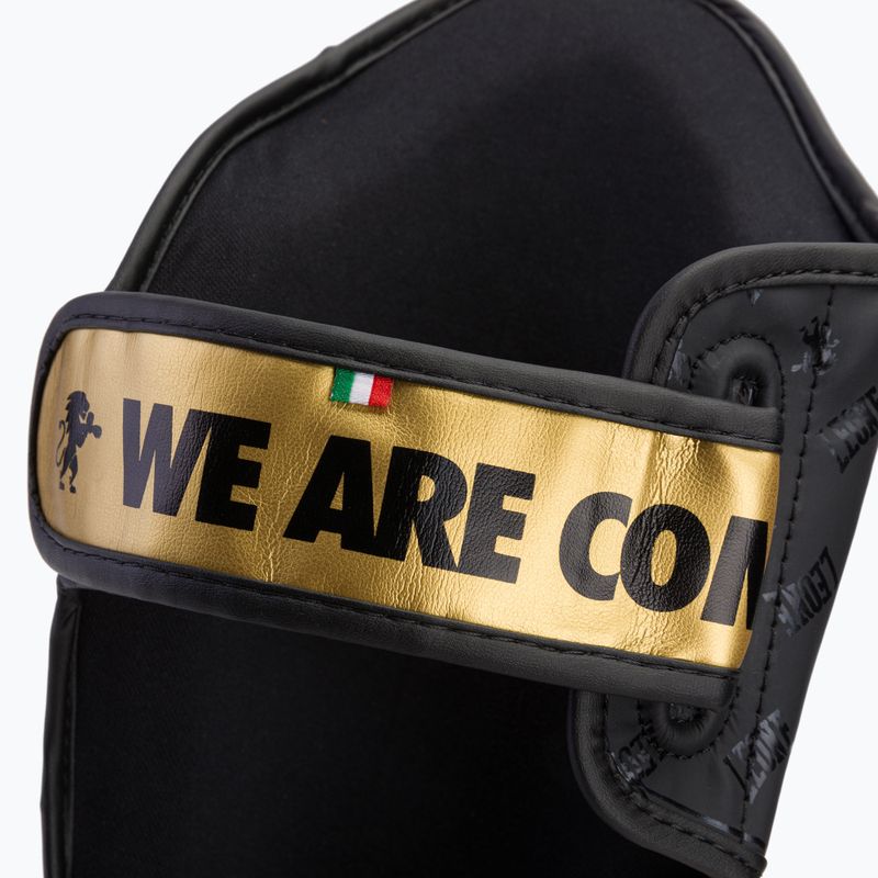 Ochraniacze piszczeli i stóp LEONE 1947 Shin Guards Dna black 6