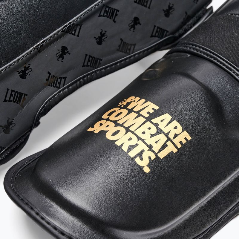 Ochraniacze piszczeli i stóp LEONE 1947 Shin Guards Dna black 11