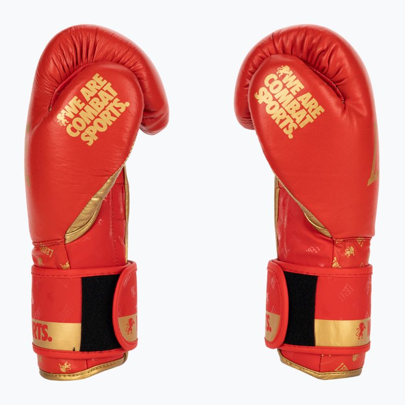 Rękawice bokserskie LEONE 1947 DNA rosso/red 4