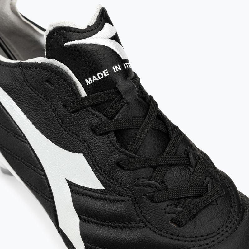 Buty piłkarskie męskie Diadora Brasil Elite2 Tech ITA LPX czarno-białe DD-101.178799-C0641-40,5 8