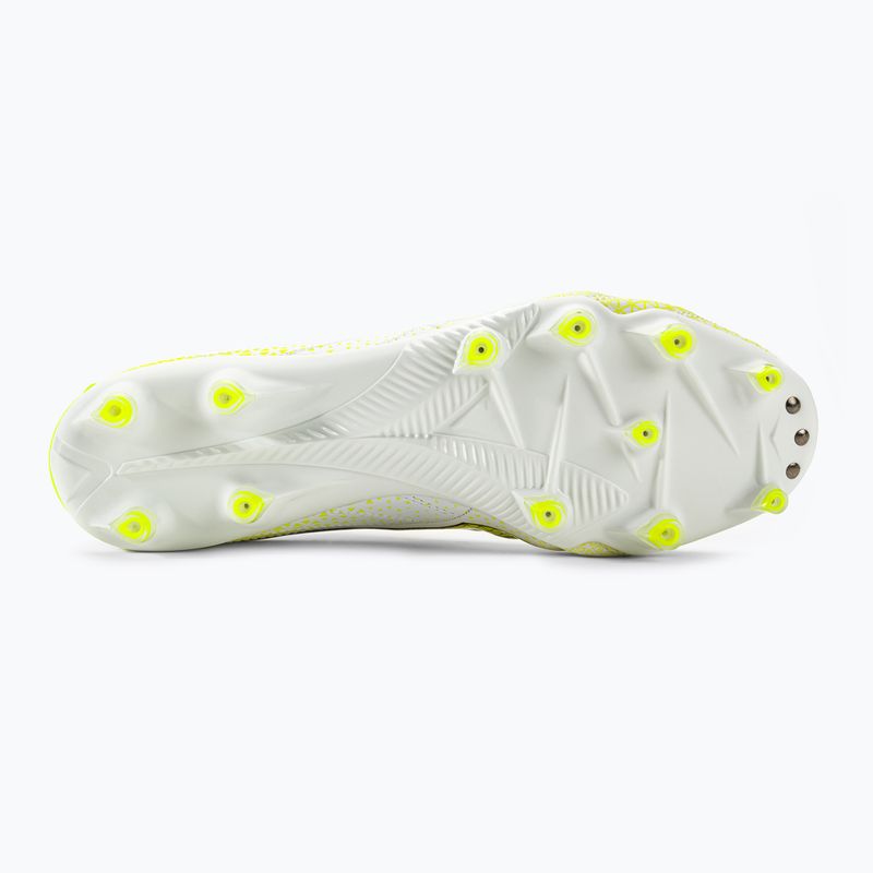 Buty piłkarskie męskie Diadora Brasil Elite GR LT LP12 white/black/fluo yellow 5