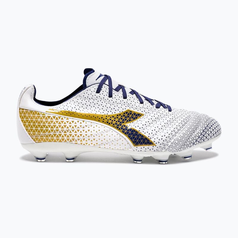 Buty piłkarskie męskie Diadora Brasil Elite GR LT LP12 white/blue/gold 8