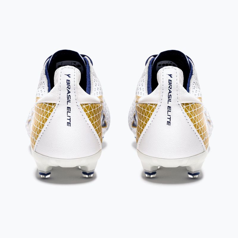 Buty piłkarskie męskie Diadora Brasil Elite GR LT LP12 white/blue/gold 9
