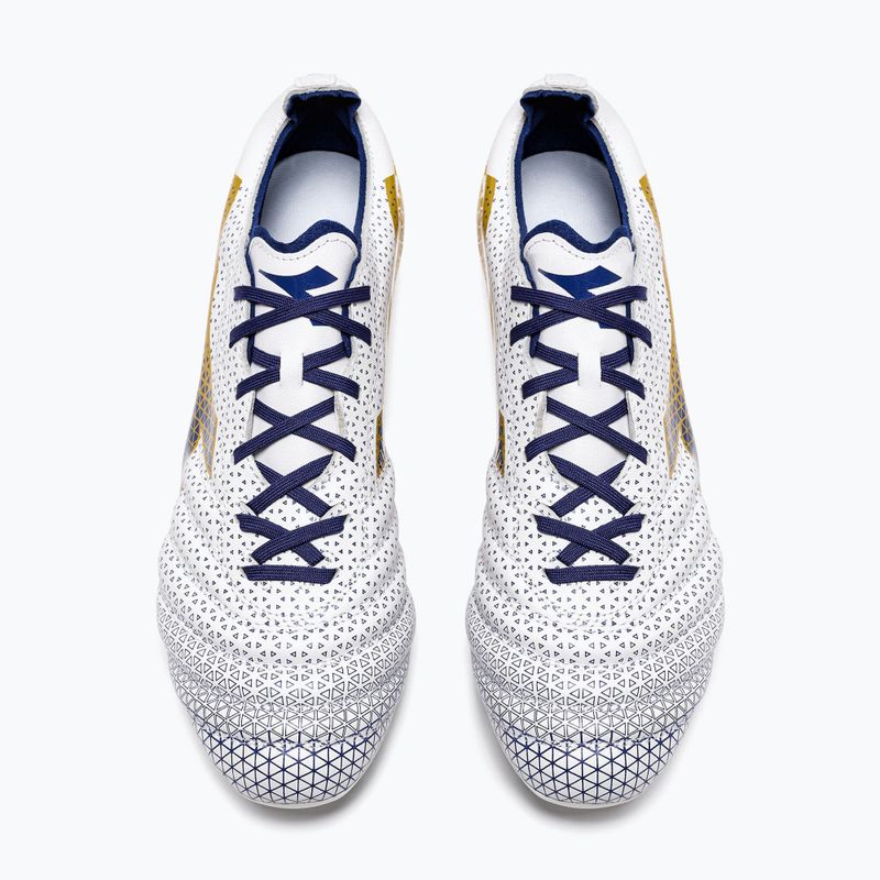 Buty piłkarskie męskie Diadora Brasil Elite GR LT LP12 white/blue/gold 11