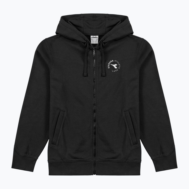 Bluza męska Diadora Hoodie FZ Essential Sport nero 5