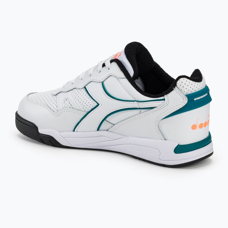 Buty Diadora Winner bianco/verd blu-capri 3