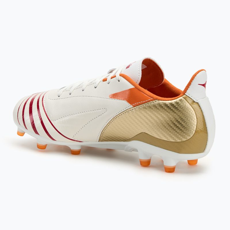 Buty piłkarskie męskie Diadora Maximus LT SLP12 white/chili pepper/russet orange 3