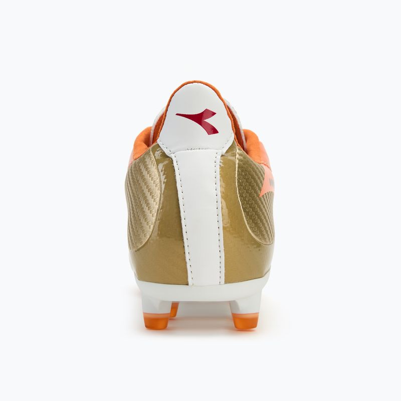 Buty piłkarskie męskie Diadora Maximus LT SLP12 white/chili pepper/russet orange 6