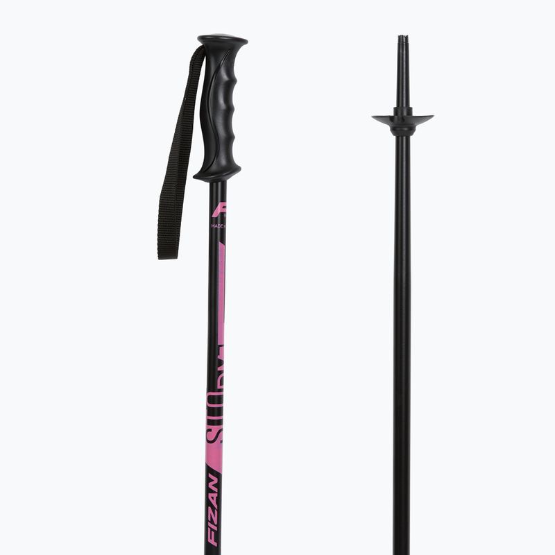 Kije narciarskie dziecięce Fizan Storm Jr pink 3