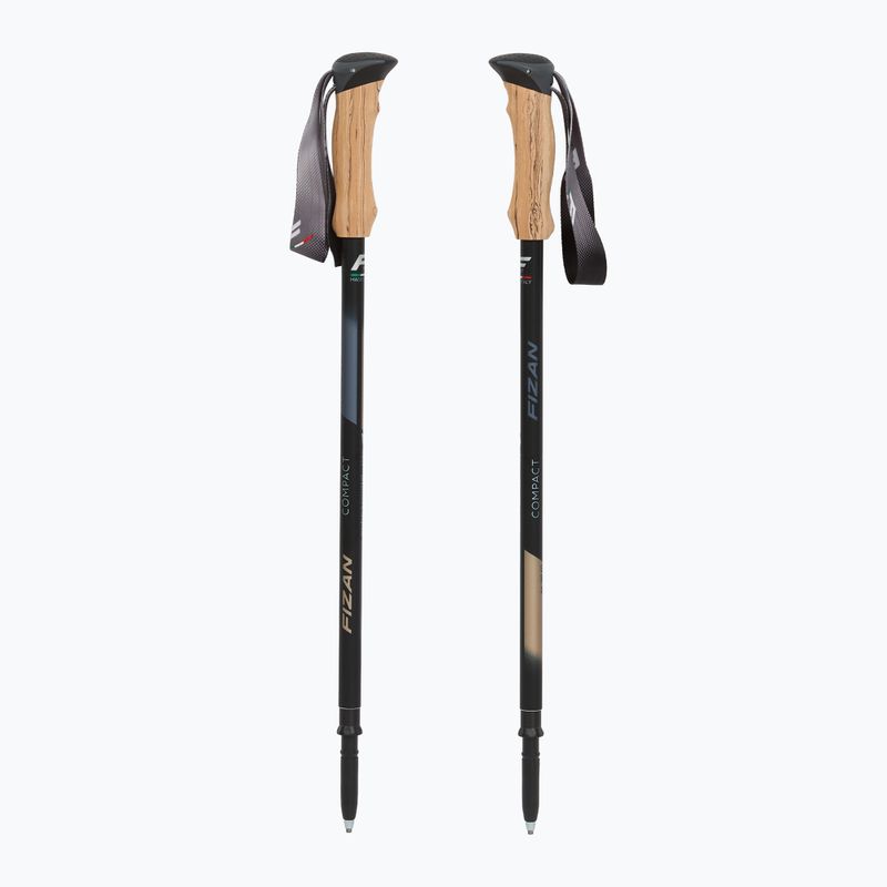 Kije trekkingowe Fizan Compact Tech beige 5