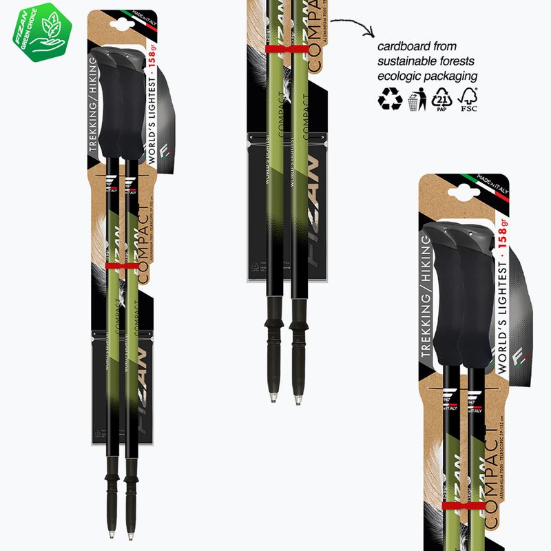 Kije trekkingowe Fizan Compact green 6