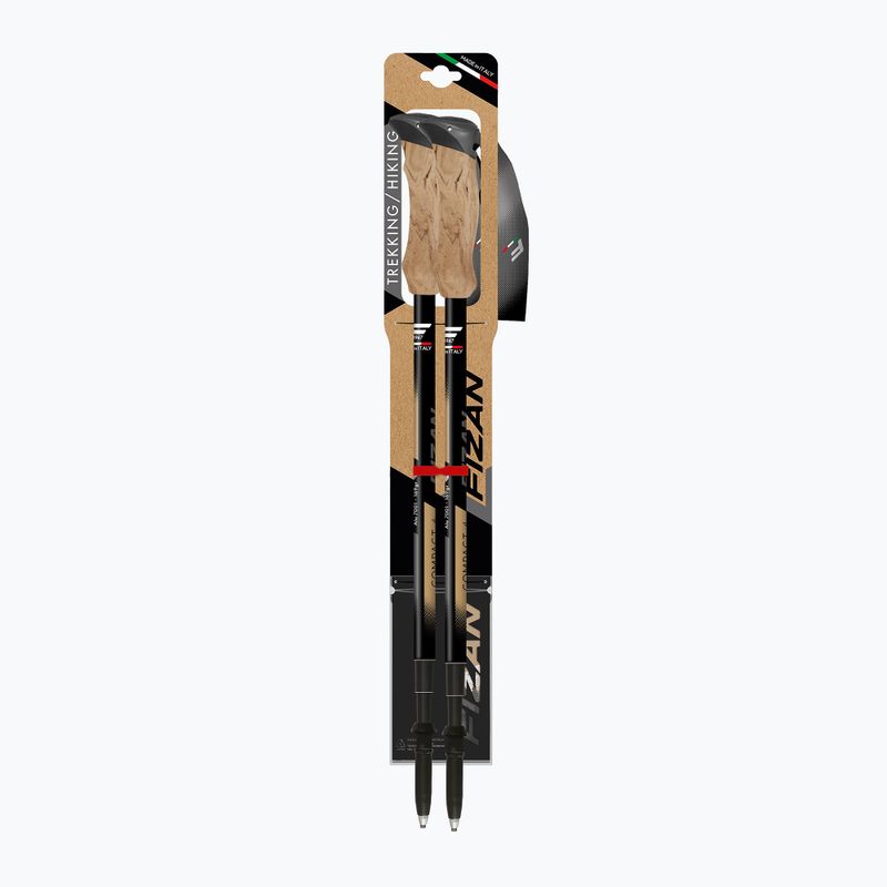 Kije trekkingowe Fizan Compact Tech 4 beige 3