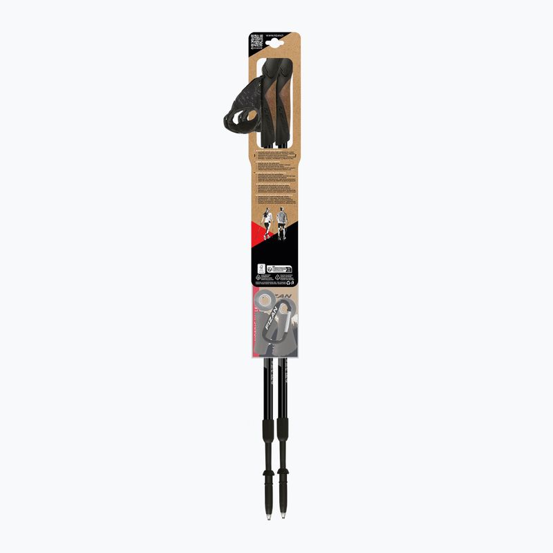 Kije nordic walking Fizan Speed black 6