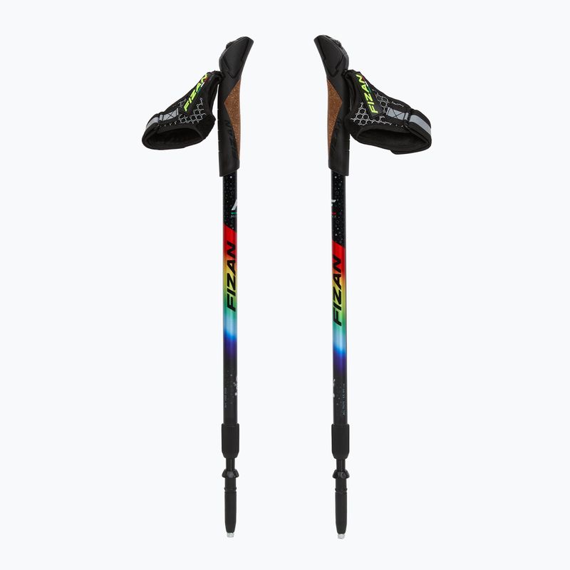 Kije nordic walking Fizan Speed Junior rainbow 5