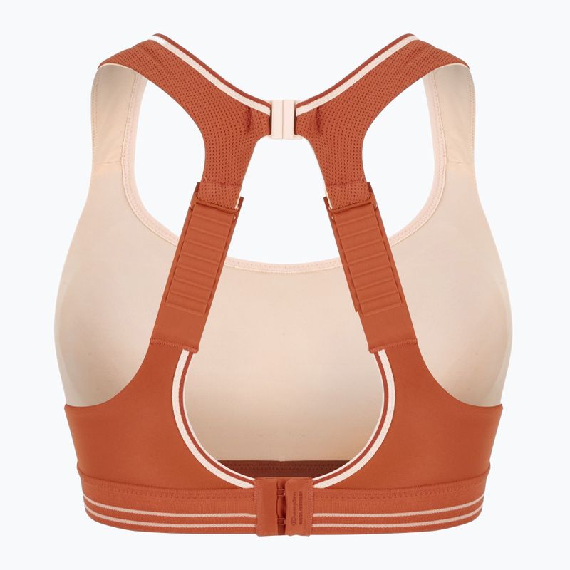 Biustonosz treningowy Shock Absorber Ultimate Run Bra heated copper 2