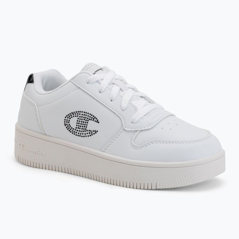 Buty Champion RD18 Platform Glitter G GS Low Cut wht/nbk
