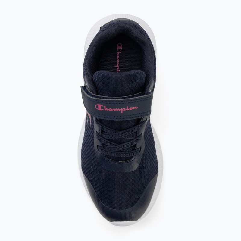Buty dziecięce Champion Syphon Engage Mesh B GS Low Cut new navy/fluo/flash pink 5
