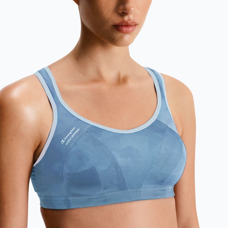 Biustonosz treningowy Shock Absorber Active Multi light blue